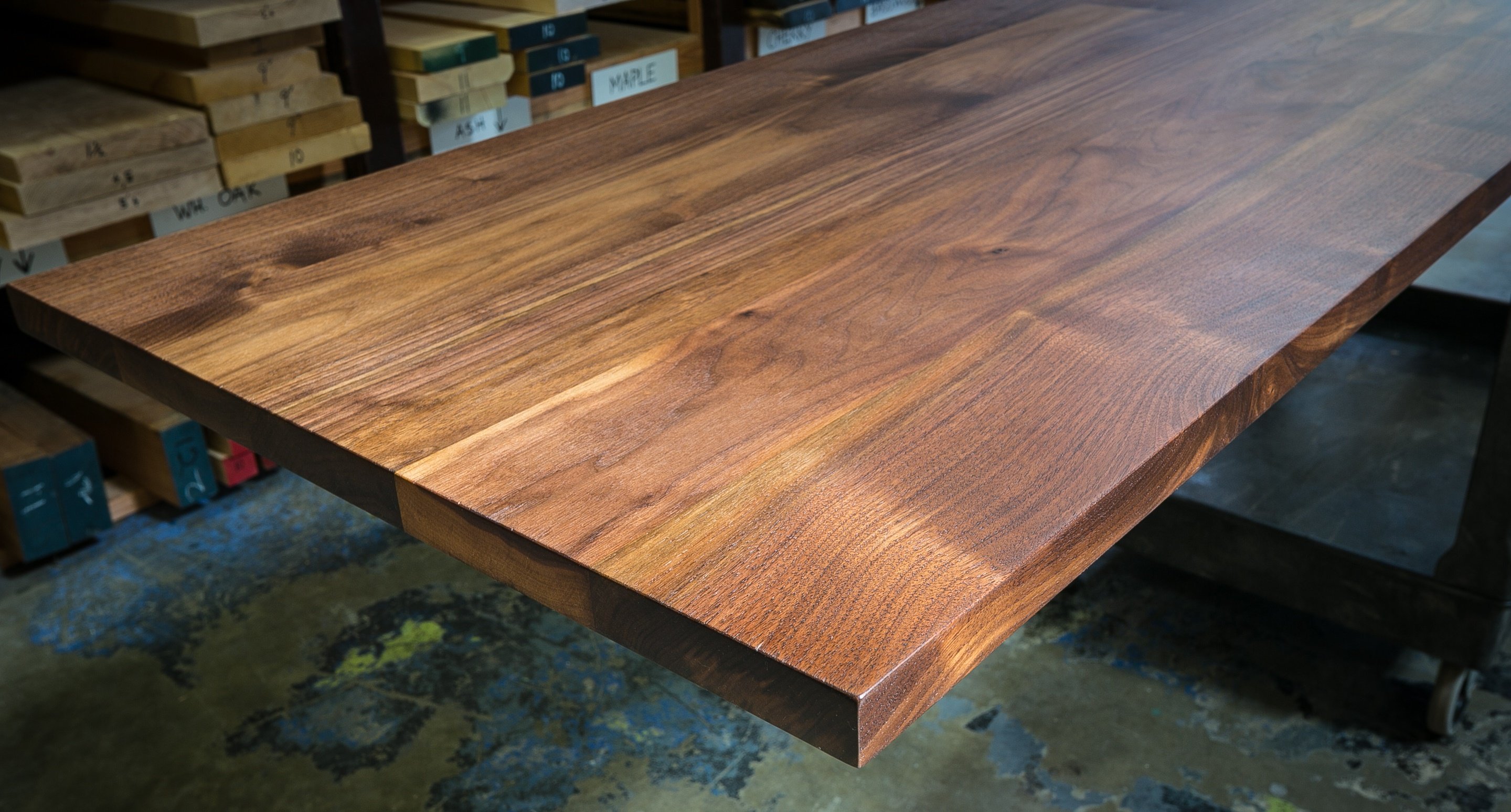 best wood for making a kitchen table top