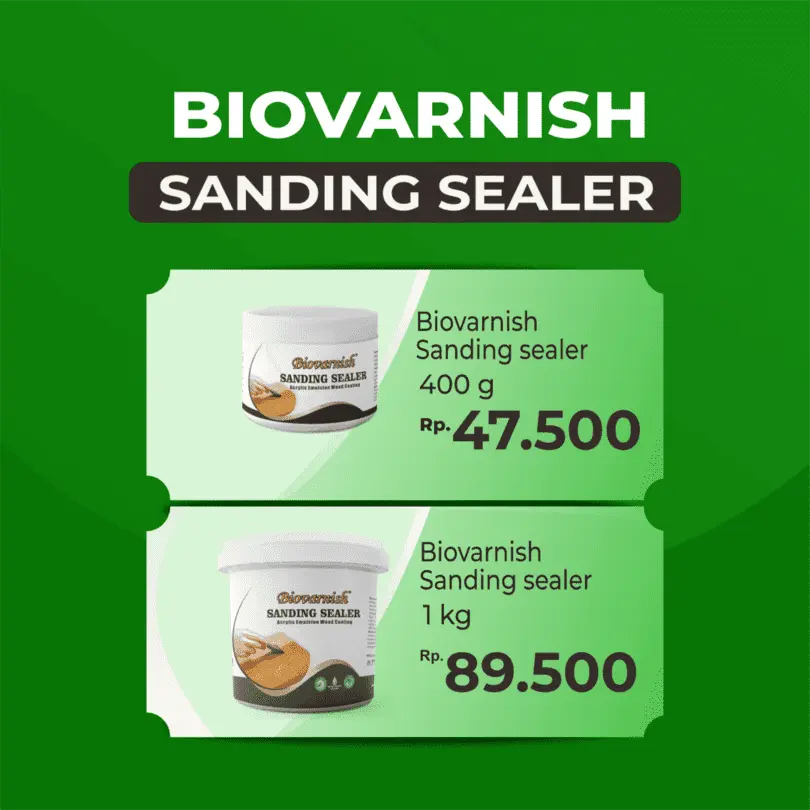 harga biovarnish sanding sealer